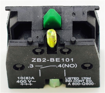 YC-ZB2-BE101 FITS SCHNEIDER TELEMECANIQUE ZB2BE101 NO CONTACT BLOCK XB2