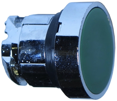 YC-ZB4-BA3 Green Flush Push Button Head replacement for XB4BA35, XB4BA31
