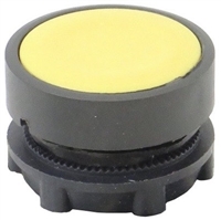 YC-ZB5-AA5 Yellow Flush Push Button Head replacement for XB5AA51