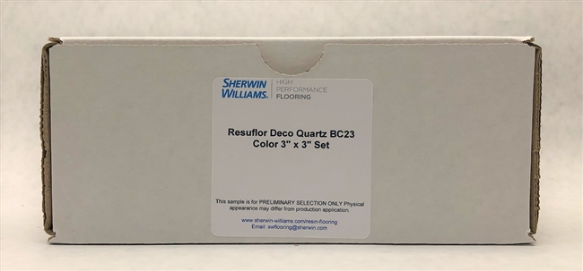 Resuflor Deco Quartz BC23 3" X 3" Set - NEW COLORS