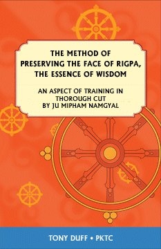 The Dzogchen Method of Preserving the Face of Rigpa