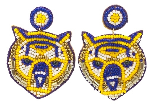Seed Bead Tiger Face