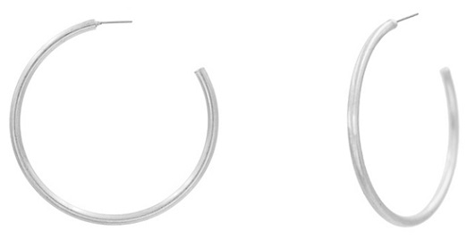 Metal Hoop Earrings