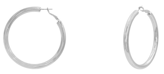 Metal Hoop Earrings
