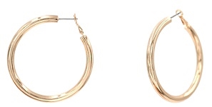 Metal Hoop Earrings