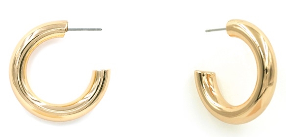 Metal Hoop Earrings