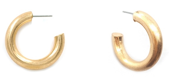 Metal Hoop Earrings
