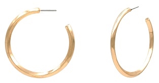 Metal Hoop Earrings