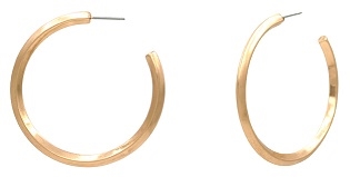 Metal Hoop Earrings