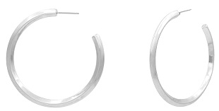 Metal Hoop Earrings