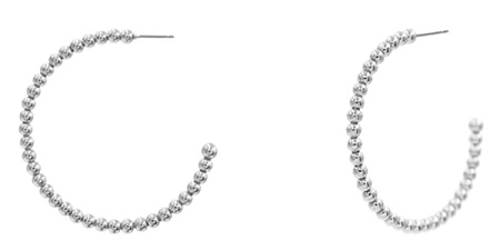 Metal Hoop Earrings
