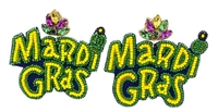 Seed Bead Mardi Gras