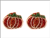 Pumpkin Seed Bead Earrings