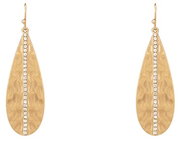 Crystal Teardrop Earring