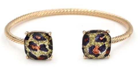 Leopard Cuff Bracelet