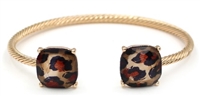 Leopard Cuff Bracelet