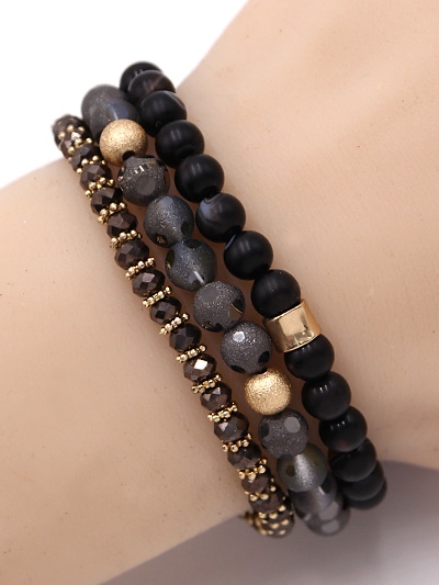 Stackable Stone Stretch Bracelet