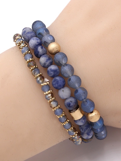 Stackable Stone Stretch Bracelet