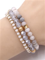 Stackable Stone Stretch Bracelet