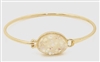 Simulated Druzy Bangle Bracelet