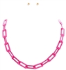 Bold Flat Chain Necklace