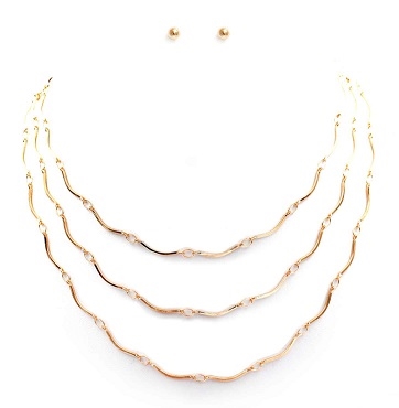 Wavy Chain Necklace