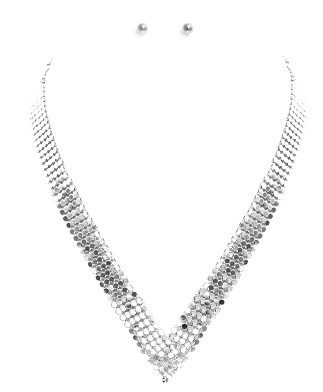 Mesh Chain Necklace