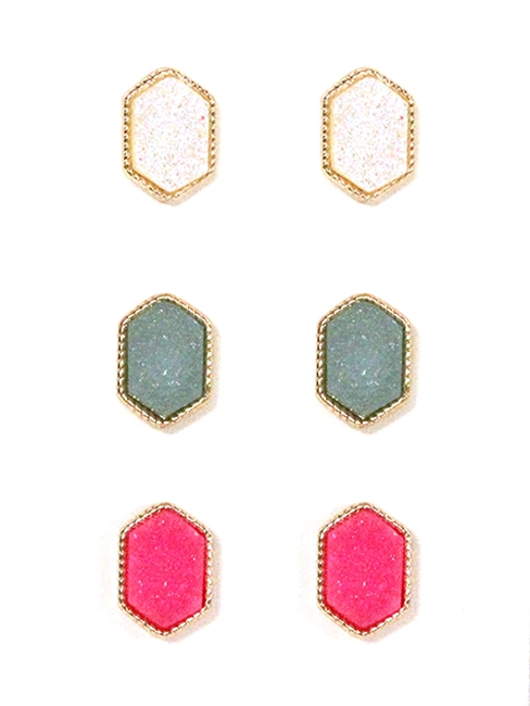 Designer Inspired Druzy Earrings