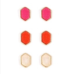 Designer Inspired Druzy Earrings