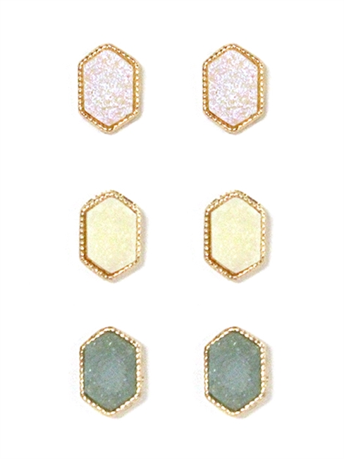 Designer Inspired Druzy Earrings