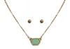 Designer Inspired Mini Druzy Choker Necklace