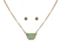 Designer Inspired Mini Druzy Choker Necklace