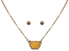 Designer Inspired Mini Druzy Choker Necklace