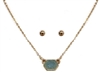 Designer Inspired Mini Druzy Choker Necklace