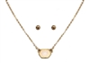 Designer Inspired Mini Druzy Choker Necklace