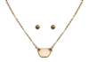 Designer Inspired Mini Druzy Choker Necklace