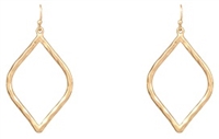 Geometric Fish Hook Earrings