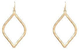 Geometric Fish Hook Earrings