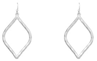 Geometric Fish Hook Earrings