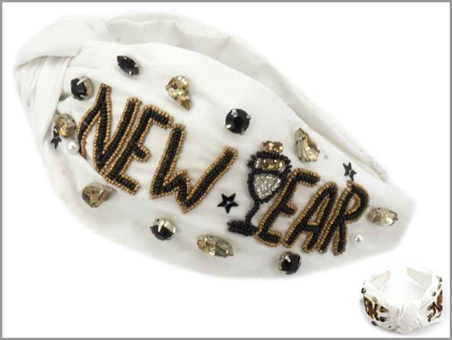 New Year's Headband