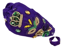 Mardi Gras Headband