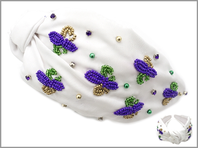 Mardi Gras Headband