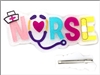 Nurse Hair clip