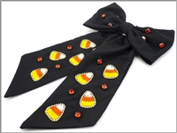 Candy Corn Hair Bow