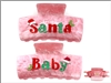 Santa Baby Hair clip