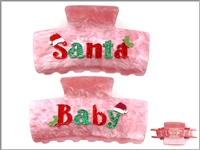 Santa Baby Hair clip