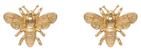 Bee Post Earrings