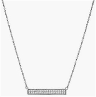 CZ Bar Necklace