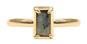 Semi Precious Stone Adjustable Ring