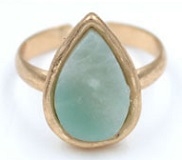 Semi Precious Stone Adjustable Ring